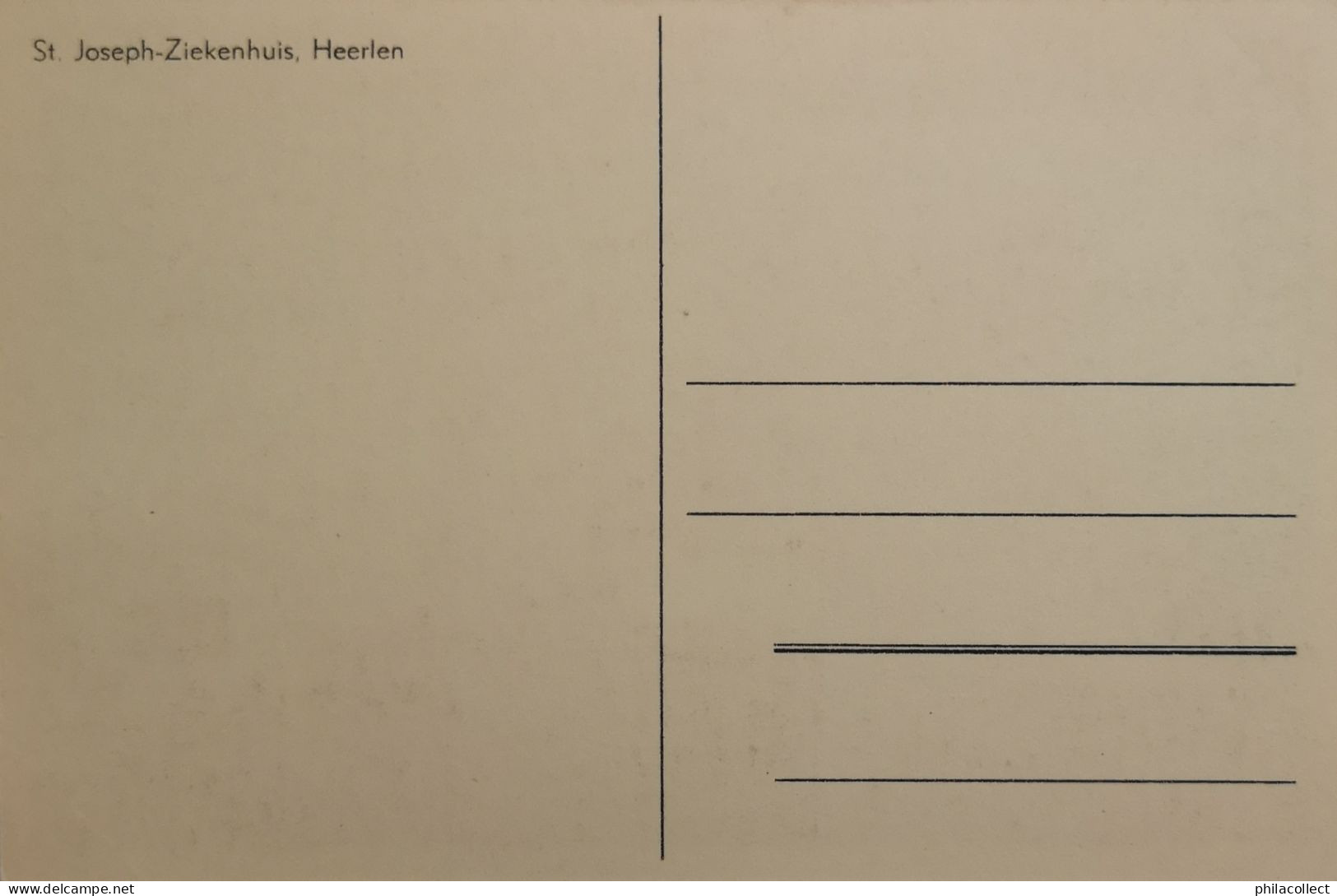 Heerlen // St. Joseph Ziekenhuis (ziekenzaal) 19?? - Heerlen