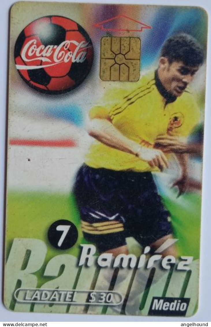 Mexico Ladatel $30 Chip Card - Ramirez ( Coca Cola ) - Mexiko