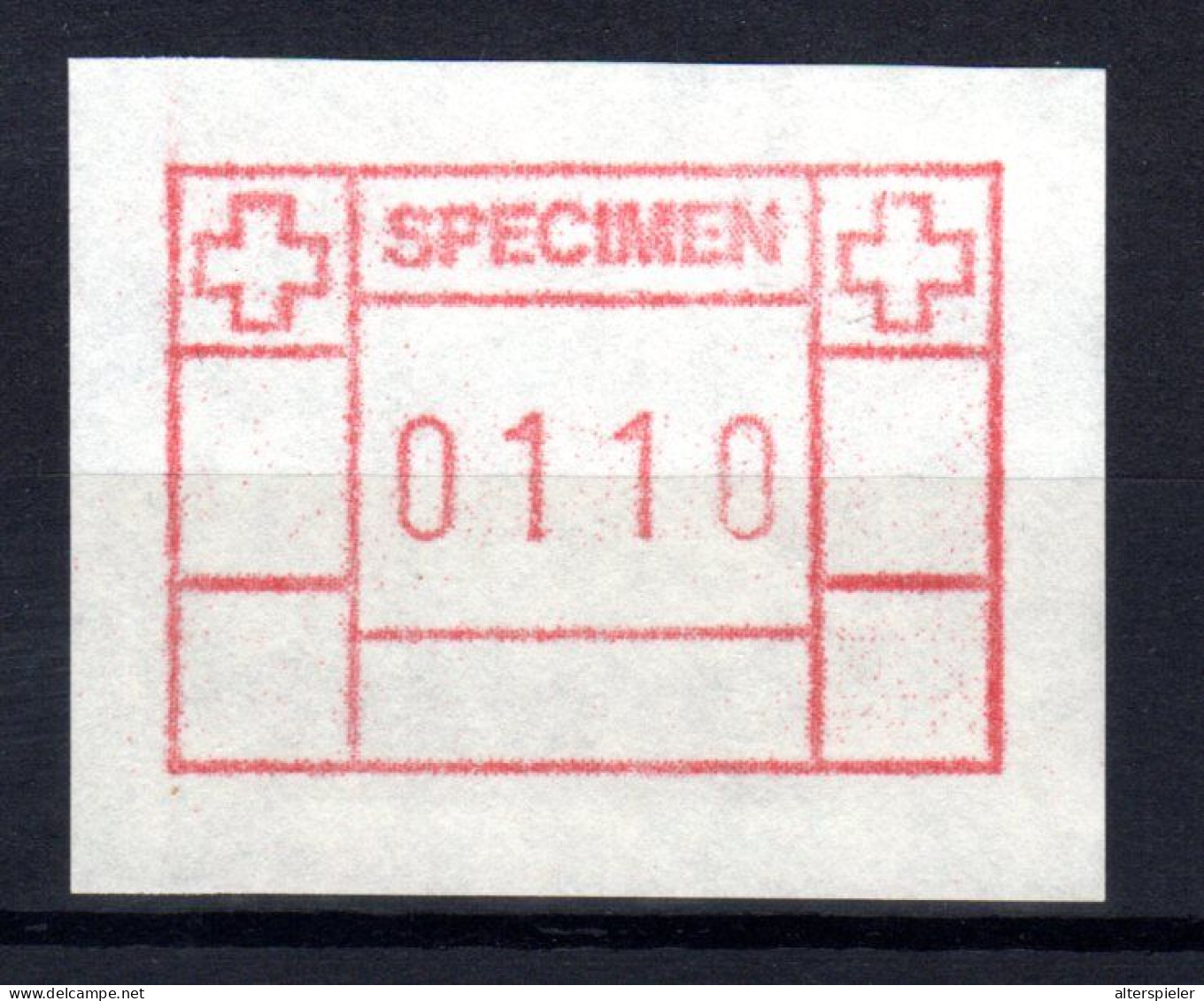 Atm  Frama Vending Schalterfreistempel Sfs Schweiz Switzerland Specimen Probedruck - Postage Meters