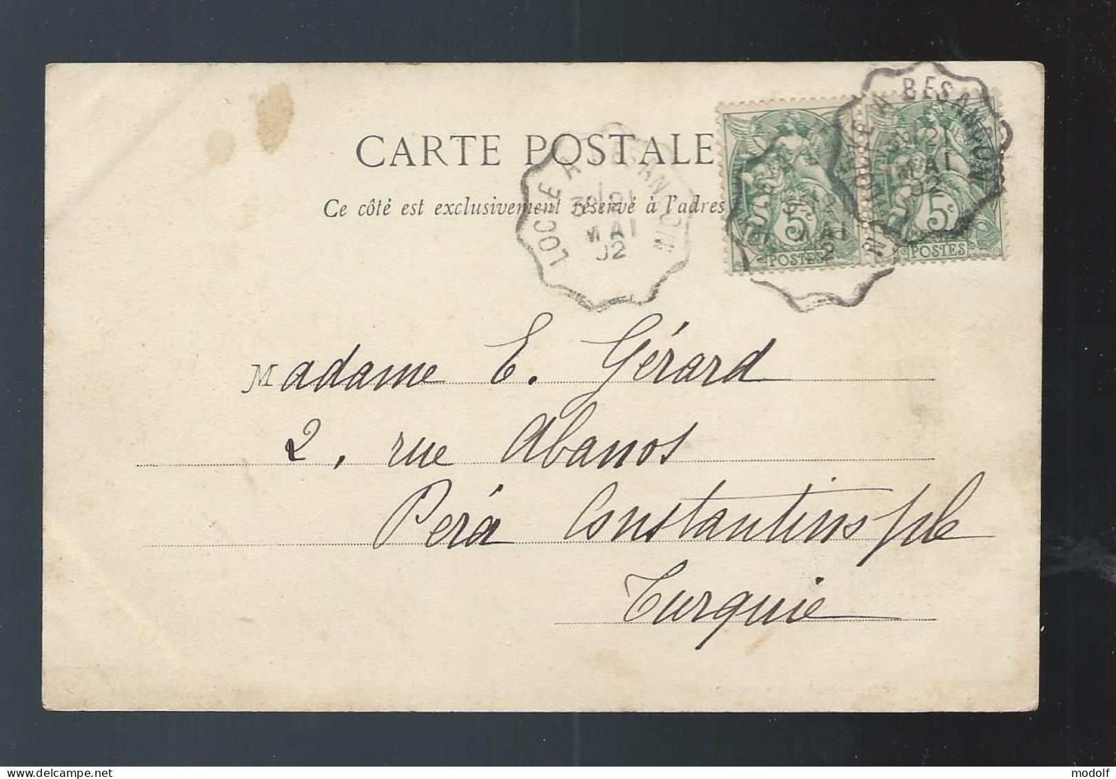 CPA - Fables De La Fontaine - La Cigale Et La Fourmi - Précurseur - Circulée En 1902 - Fairy Tales, Popular Stories & Legends