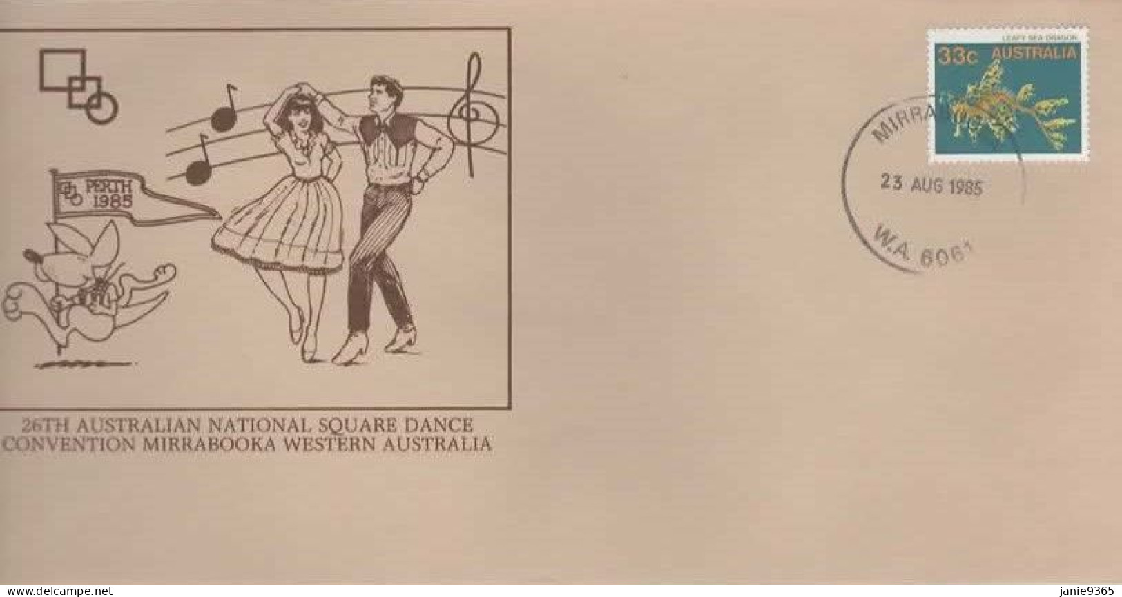 Australia 1985 Mirrabbooka, FDI Souvenir Cover - Brieven En Documenten
