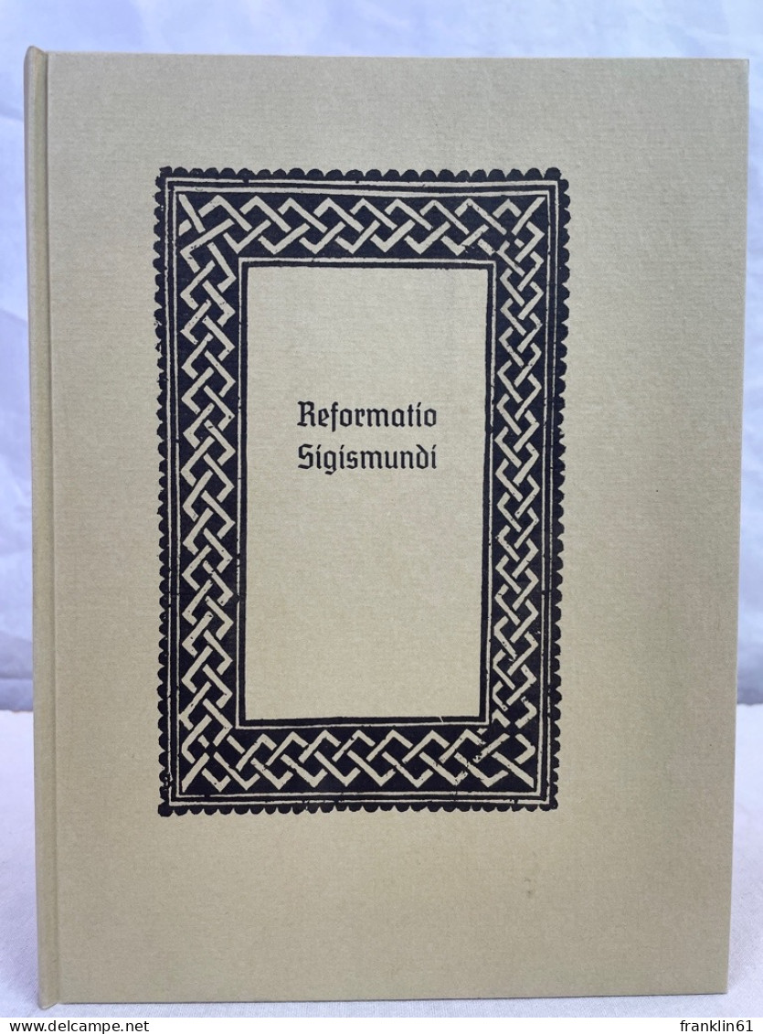 Reformatio Sigismundi. - 4. 1789-1914