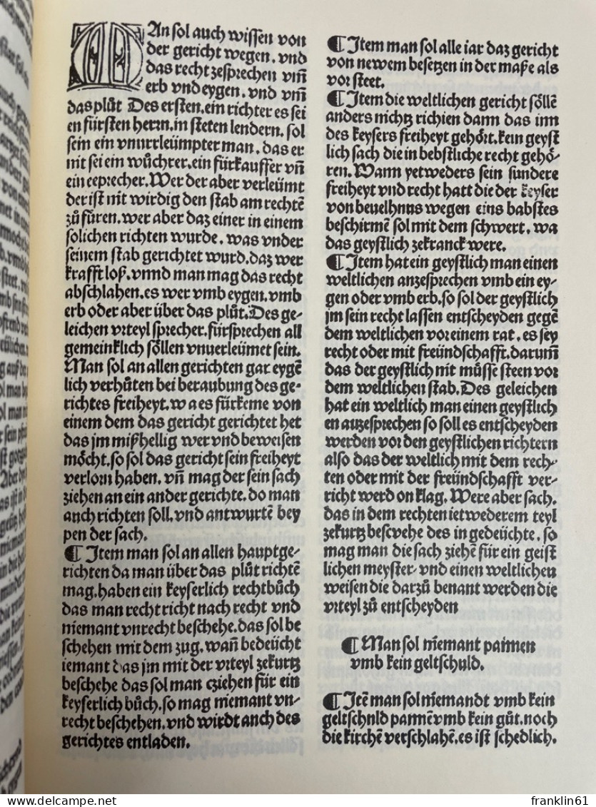 Reformatio Sigismundi.