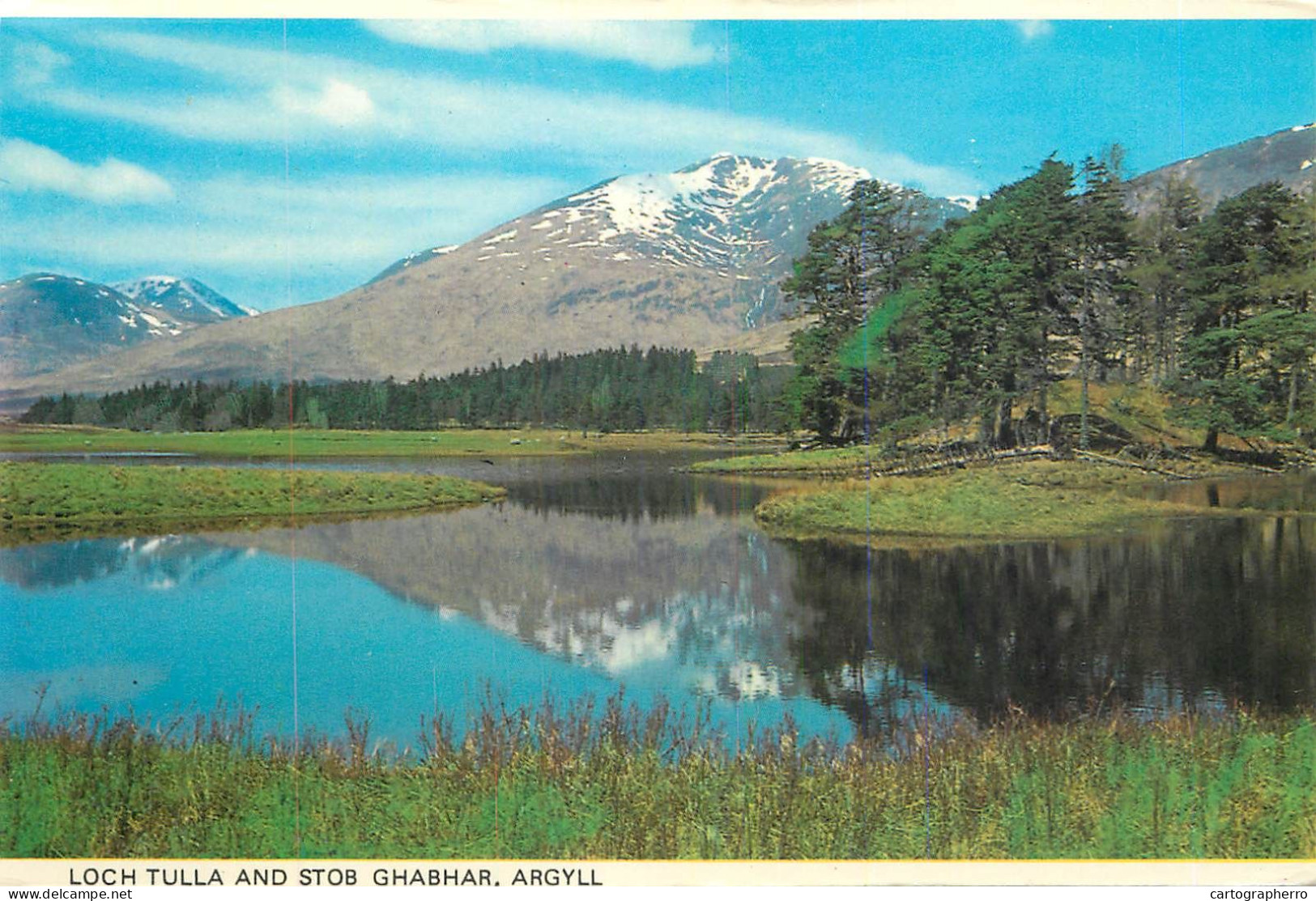 United Kingdom Scotland Argyllshire Loch Tulla And Stob Ghabhar - Argyllshire