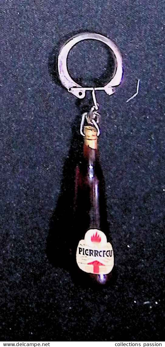 Porte Clefs, Clés, Alcool, Vin PIERREFEU, 2 Scans, Frais Fr 1.95 E - Portachiavi