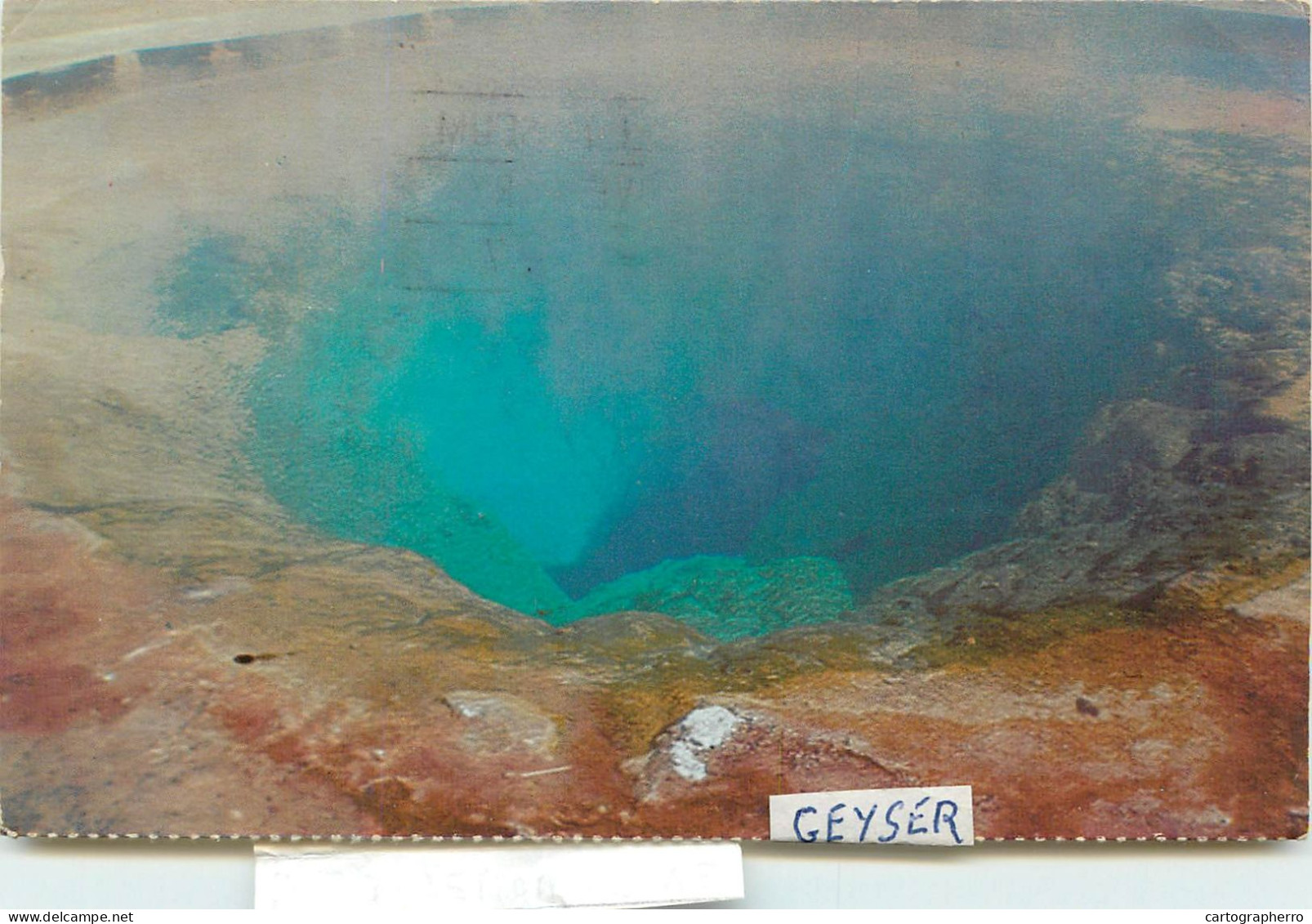 USA Yellowstone National Park WY Morning Glory Pool Geyser - Yellowstone