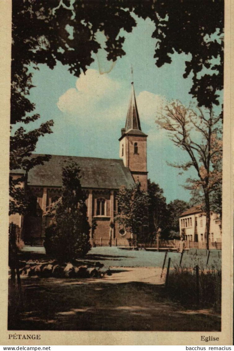 PÉTANGE ÉGLISE (colorée) - Pétange