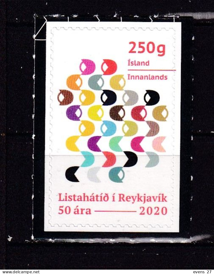 ICELAND-2020-ARTS FESTIVAL-SELF ADHESIVE-MNH. - Ungebraucht