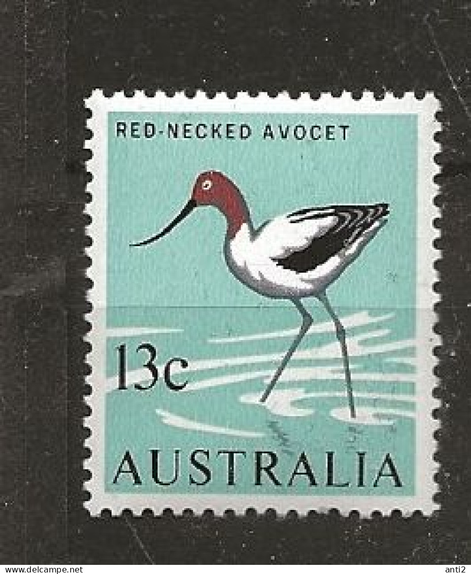 Australia 1966 Bird, Red-necked Avocet (Recurvirostra Novaehollandiae),   M 368 MNH(**) - Mint Stamps