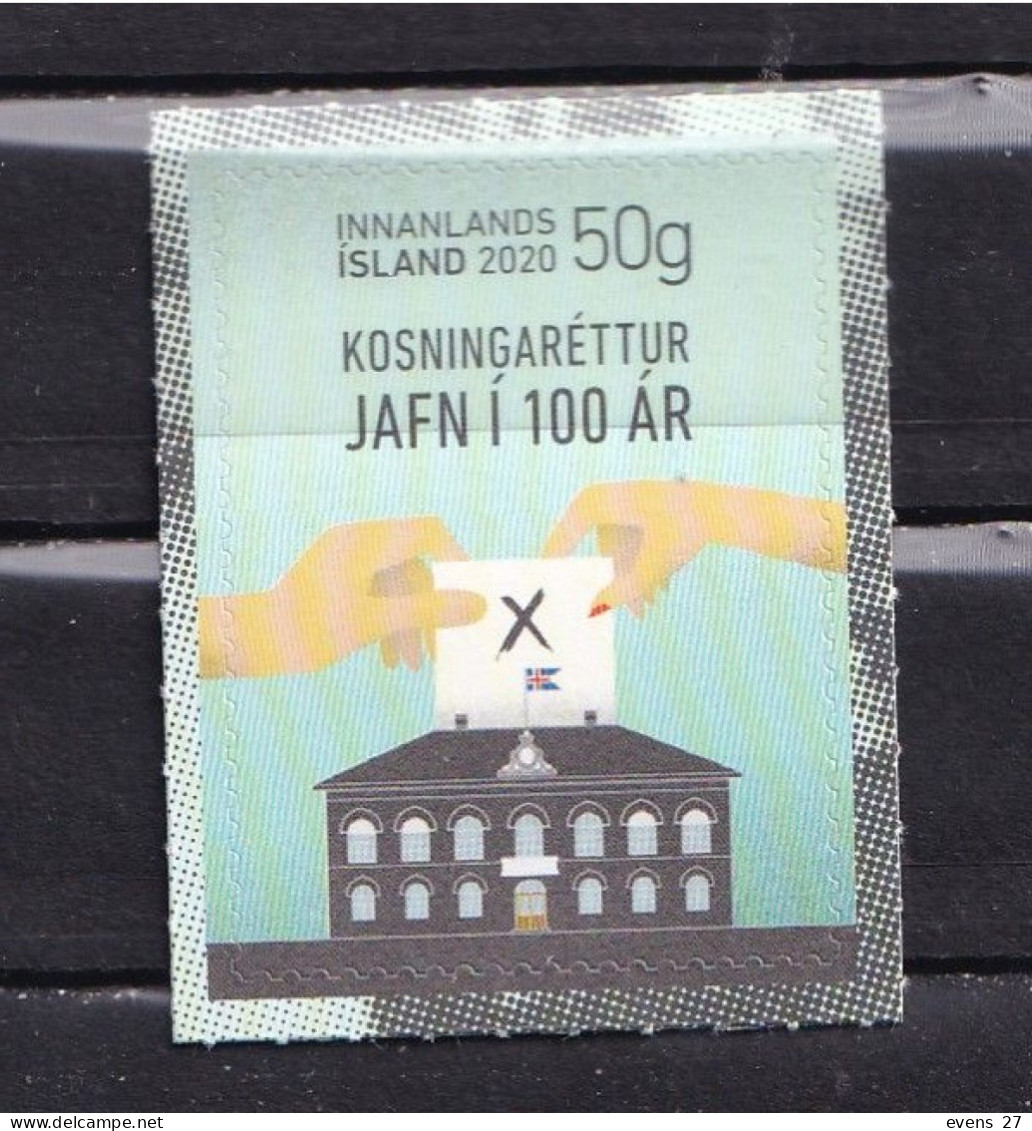 ICELAND-2020-VOTING-SELF ADHESIVE-MNH. - Nuevos