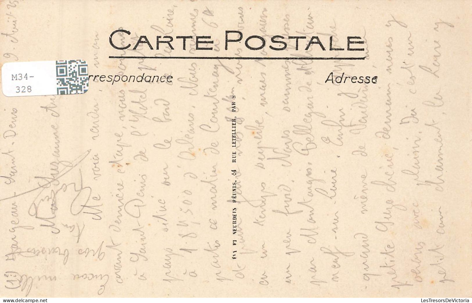 FRANCE - Jargeau (Loiret) - Vue Générale - E Guillot - Carte Postale Ancienne - Jargeau