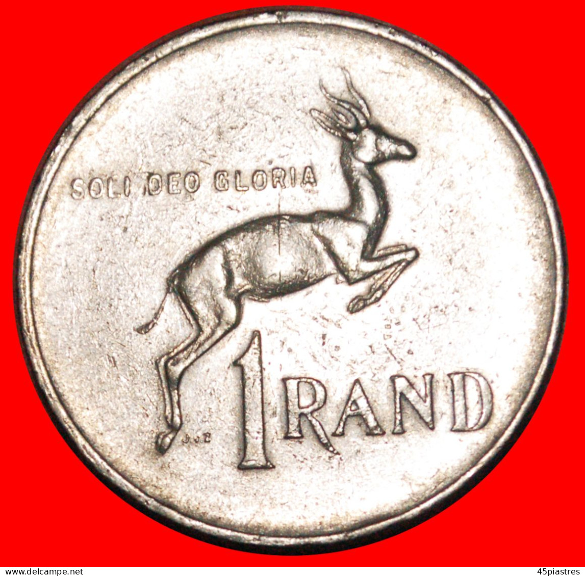 * SPRINGBOK (1977-1989): SOUTH AFRICA  1 RAND 1978 DIE A!  · LOW START · NO RESERVE! - South Africa