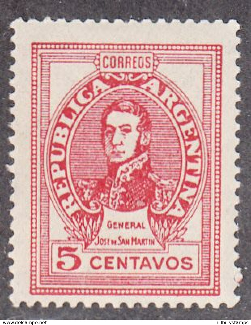 ARGENTINA  SCOTT NO 549   MINT HINGED  YEAR  1945   UNWMKD - Neufs