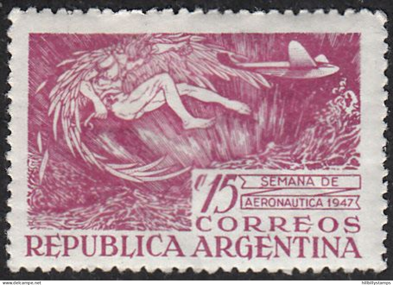 ARGENTINA  SCOTT NO 566   MINT HINGED  YEAR  1947 - Unused Stamps