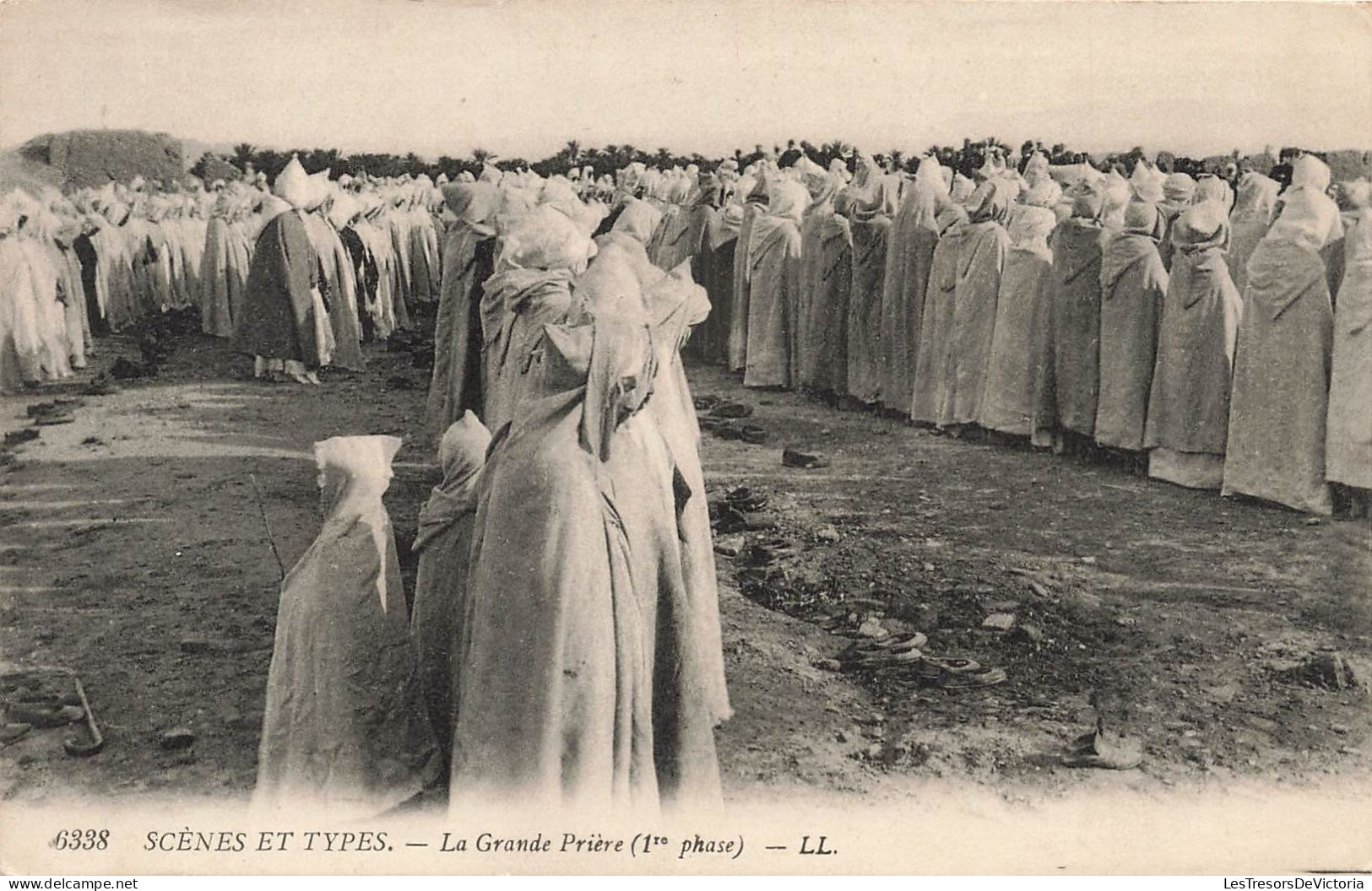 ALGÉRIE - Scènes & Types - La Grande Prière - Carte Postale Ancienne - Szenen