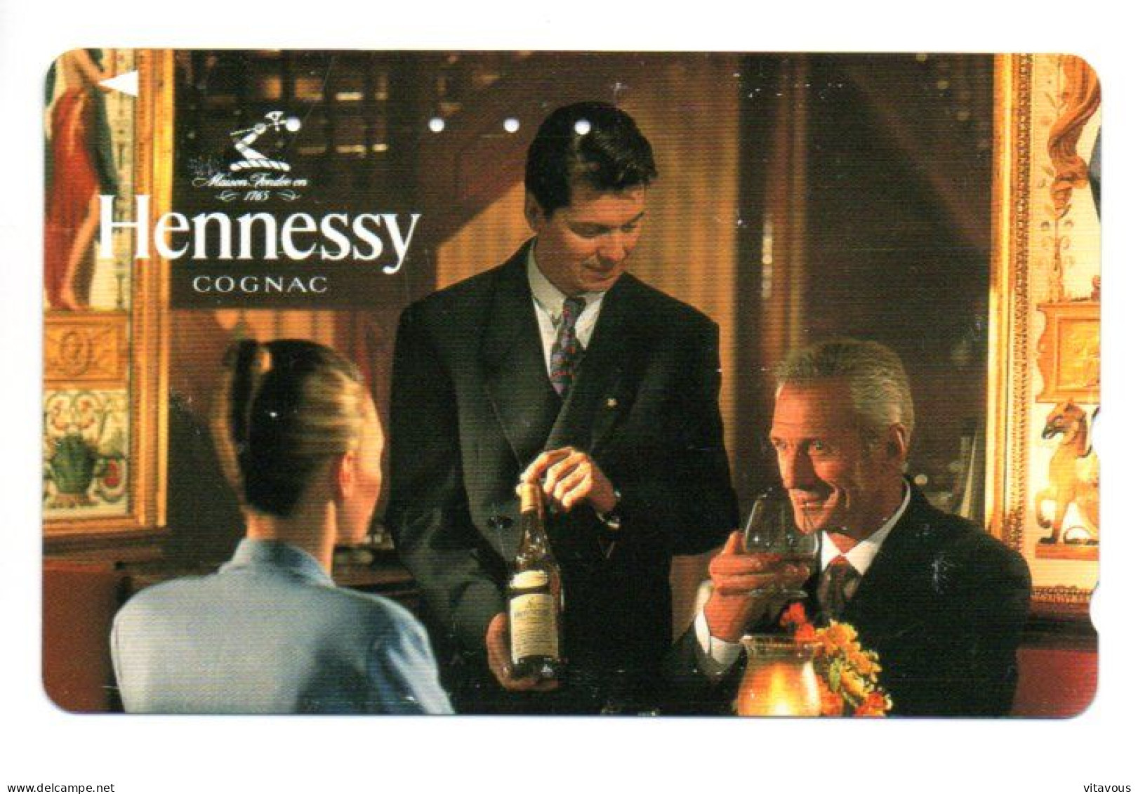 Cognac HENNESSY Alcool Télécarte Japon Phonecard (F 303) - Alimentación