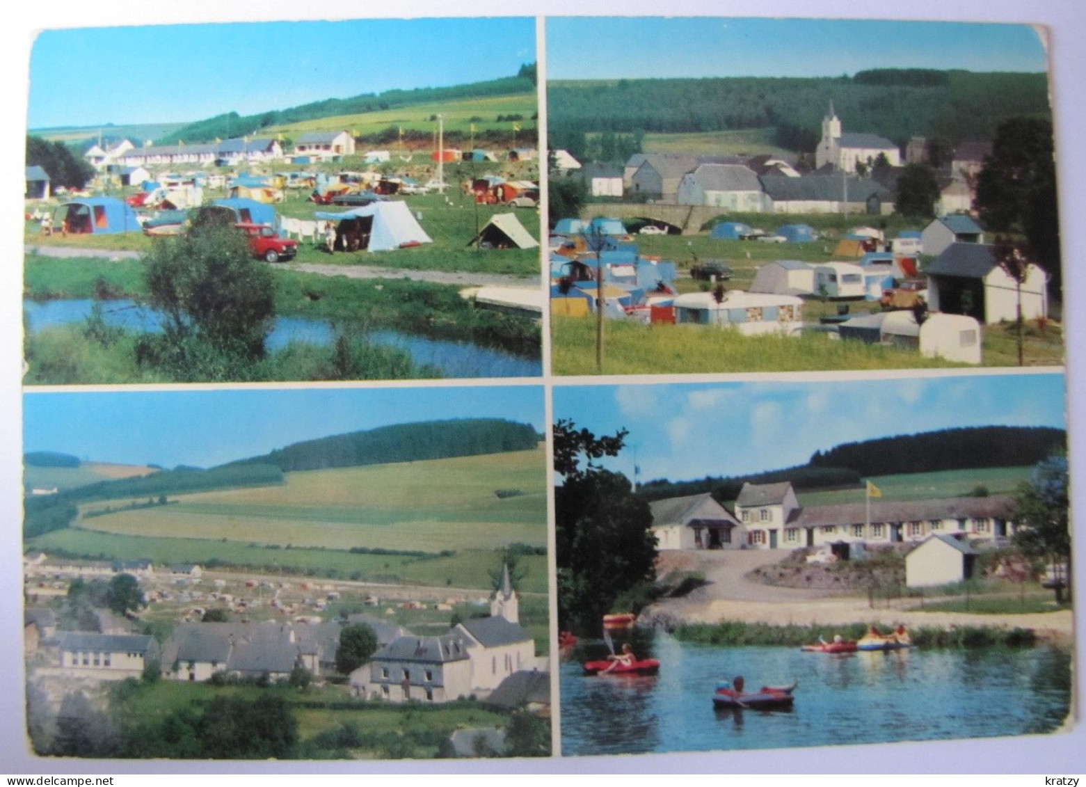 BELGIQUE - LUXEMBOURG - MARTELANGE - Camping "Beau Rivage" - Martelange