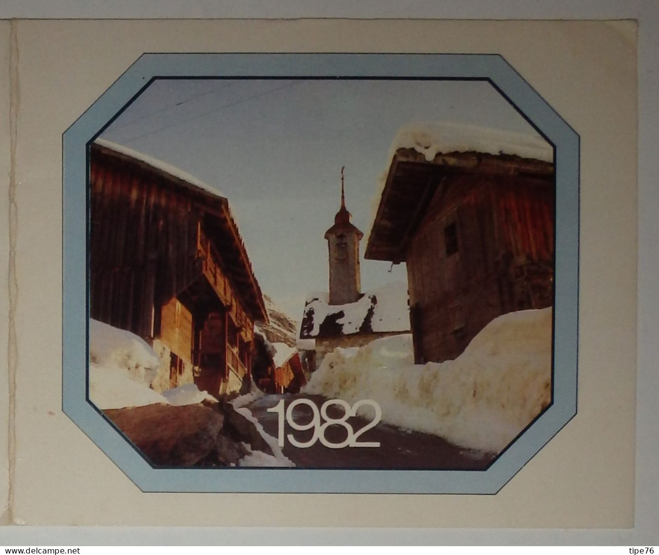 Petit Calendrier Poche 1982 Le Chinaillon Haute Savoie - Morsang Sur Orge Essonne - Formato Piccolo : 1981-90