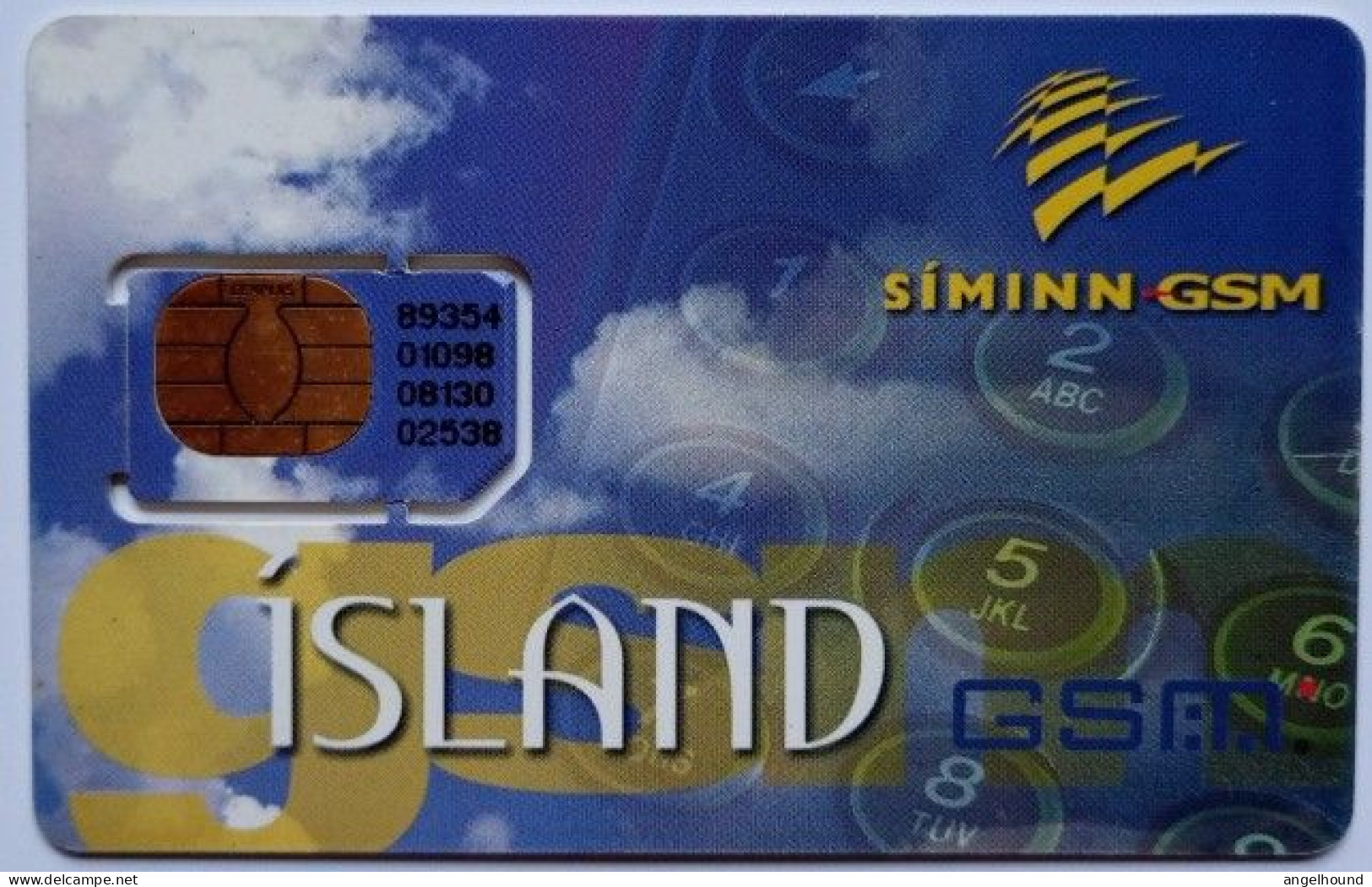 Iceland Simin GSM Sim Card ( Fixed ) - Islandia