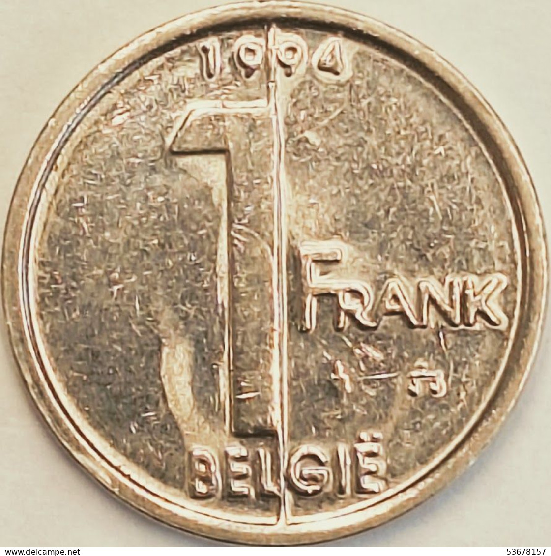 Belgium - Franc 1994, KM# 188 (#3149) - 1 Frank