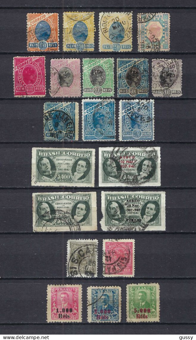 BRESIL Ca.1898-1943: Lot D' Obl. Et Neufs* - Used Stamps