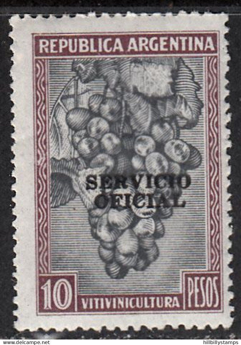 ARGENTINA  SCOTT NO 066   MINT HINGED YEAR  1945 - Dienstmarken
