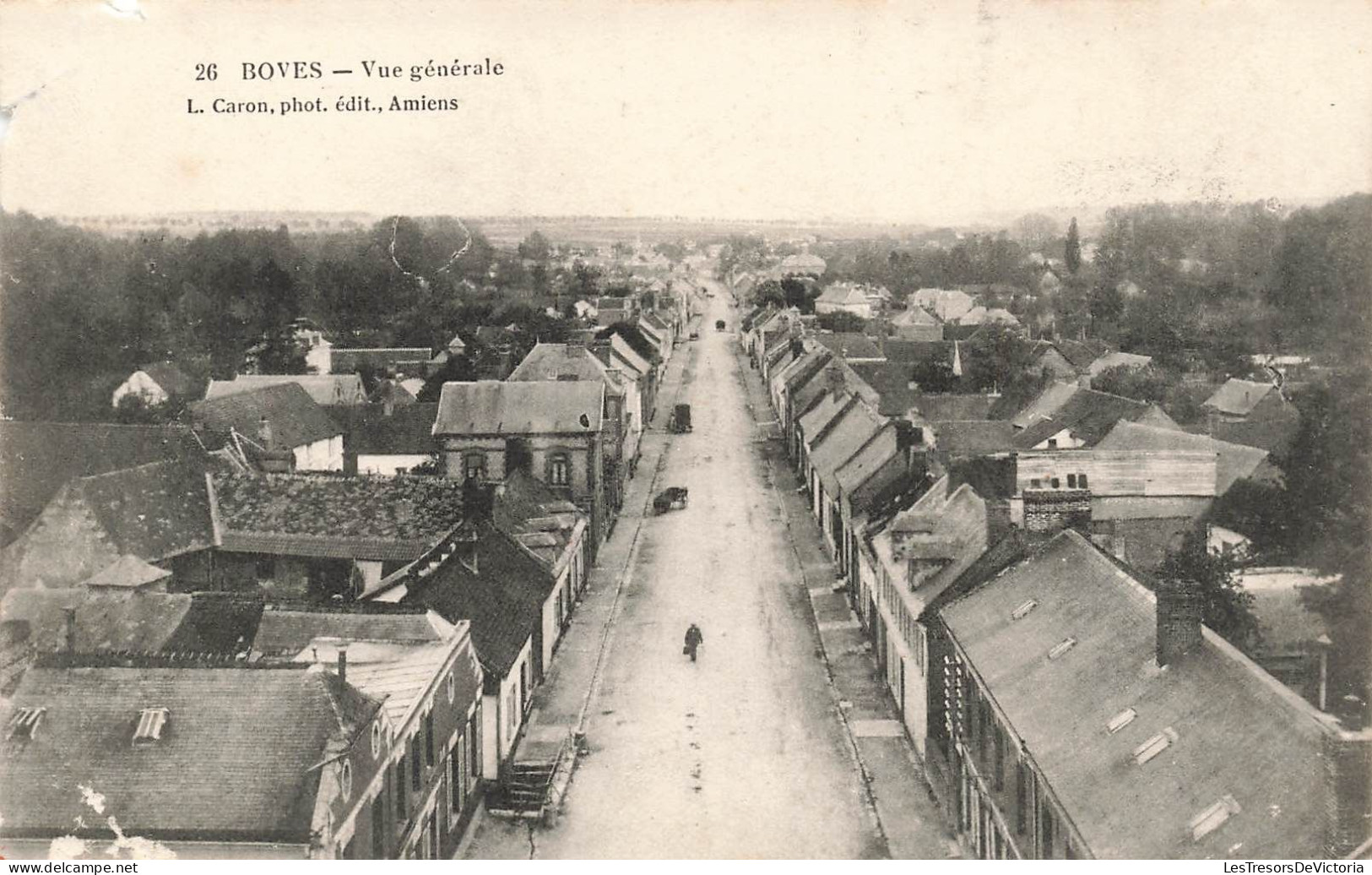 FRANCE - Boves - Vue Générale - Carte Postale Ancienne - Boves