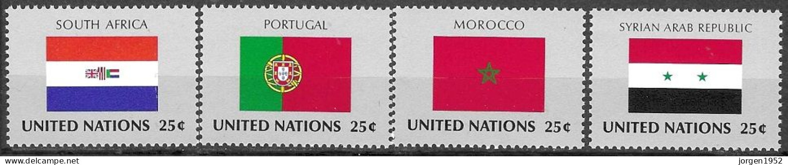 UNITED NATIONS # NEW YORK FROM 1988 STAMPWORLD 583-86** - New York/Geneva/Vienna Joint Issues