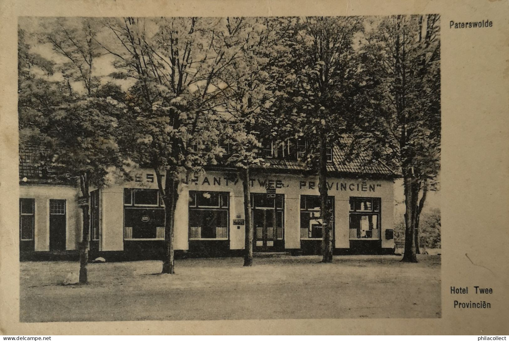 Paterswolde (Dr.) Hotel Twee Provinciën 1943 - Sonstige & Ohne Zuordnung