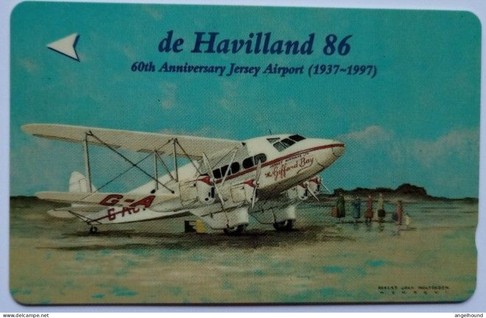 Jersey £2  55JERA GPT - De Haviland 86, 60th Anniversary Jersey Airport - [ 7] Jersey And Guernsey