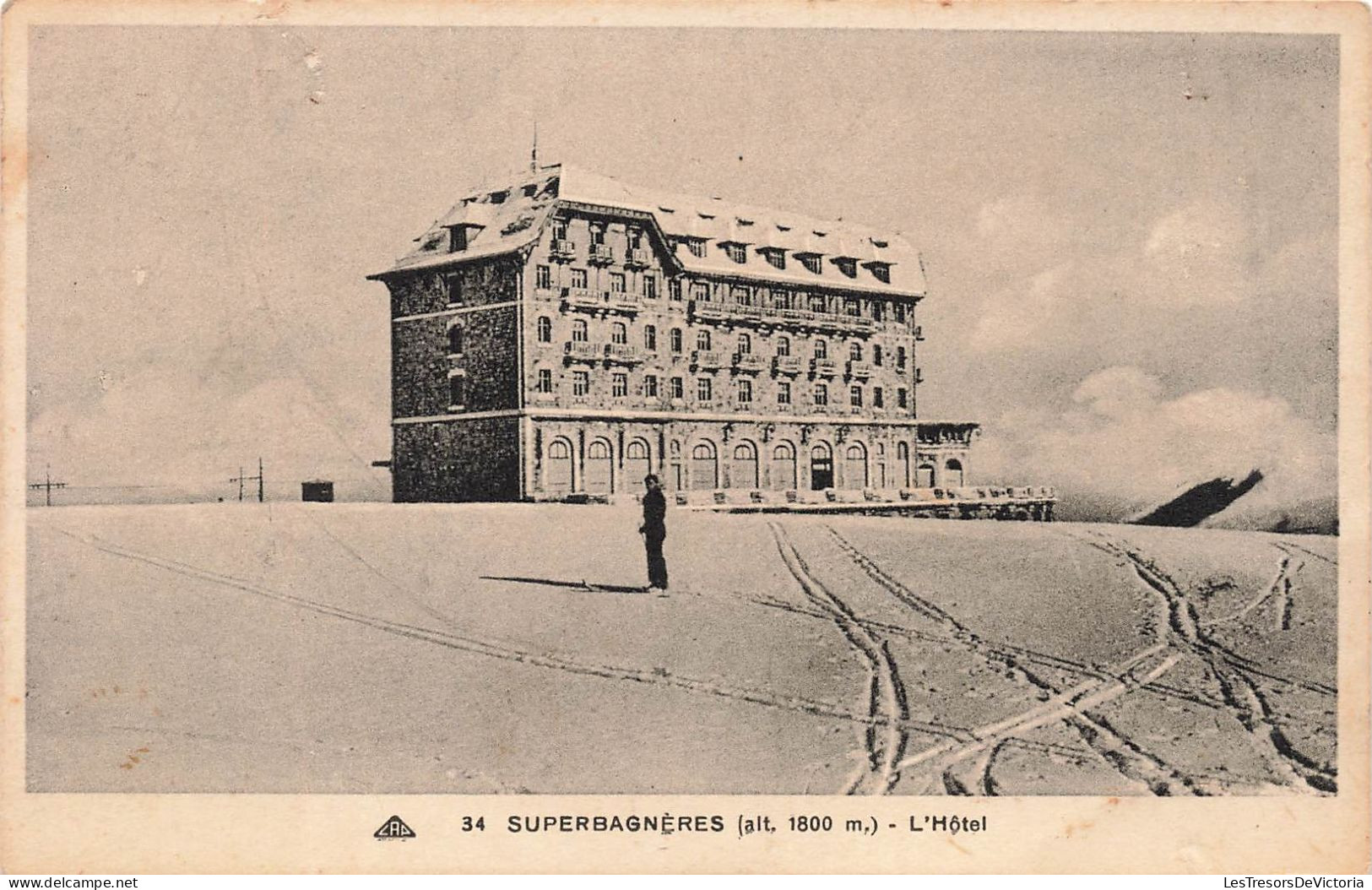 FRANCE - Superbagnères - L'hôtel - Carte Postale Ancienne - Superbagneres