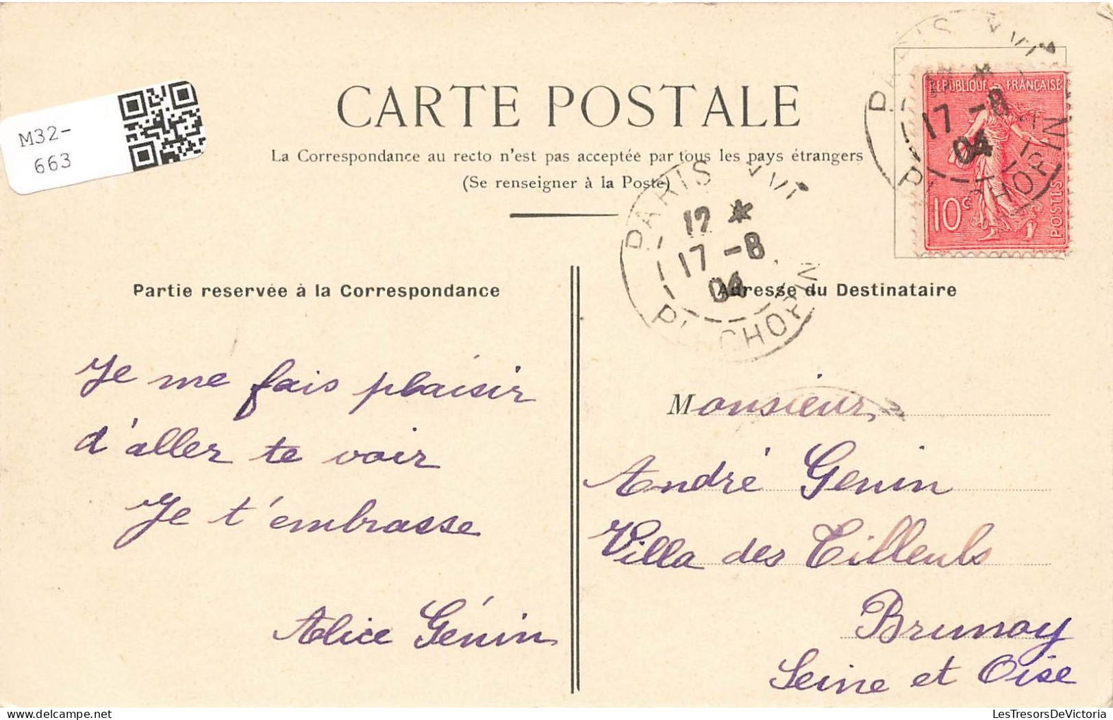 FRANCE - Passy - Vue Générale De La Atation Du Métropolitain - Animé - Carte Postale Ancienne - Passy