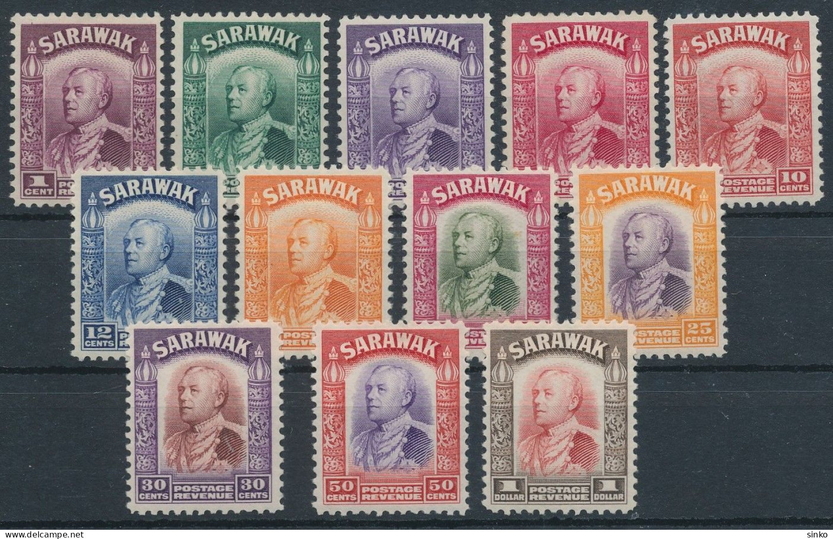 1934/41. British Colony - Sarawak - Sarawak (...-1963)