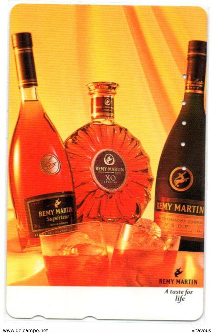 Cognac Remi Martin  France Vin Wine Raisin  Fruit Télécarte Japon Phonecard Telefonkarte (salon 126) - Lebensmittel