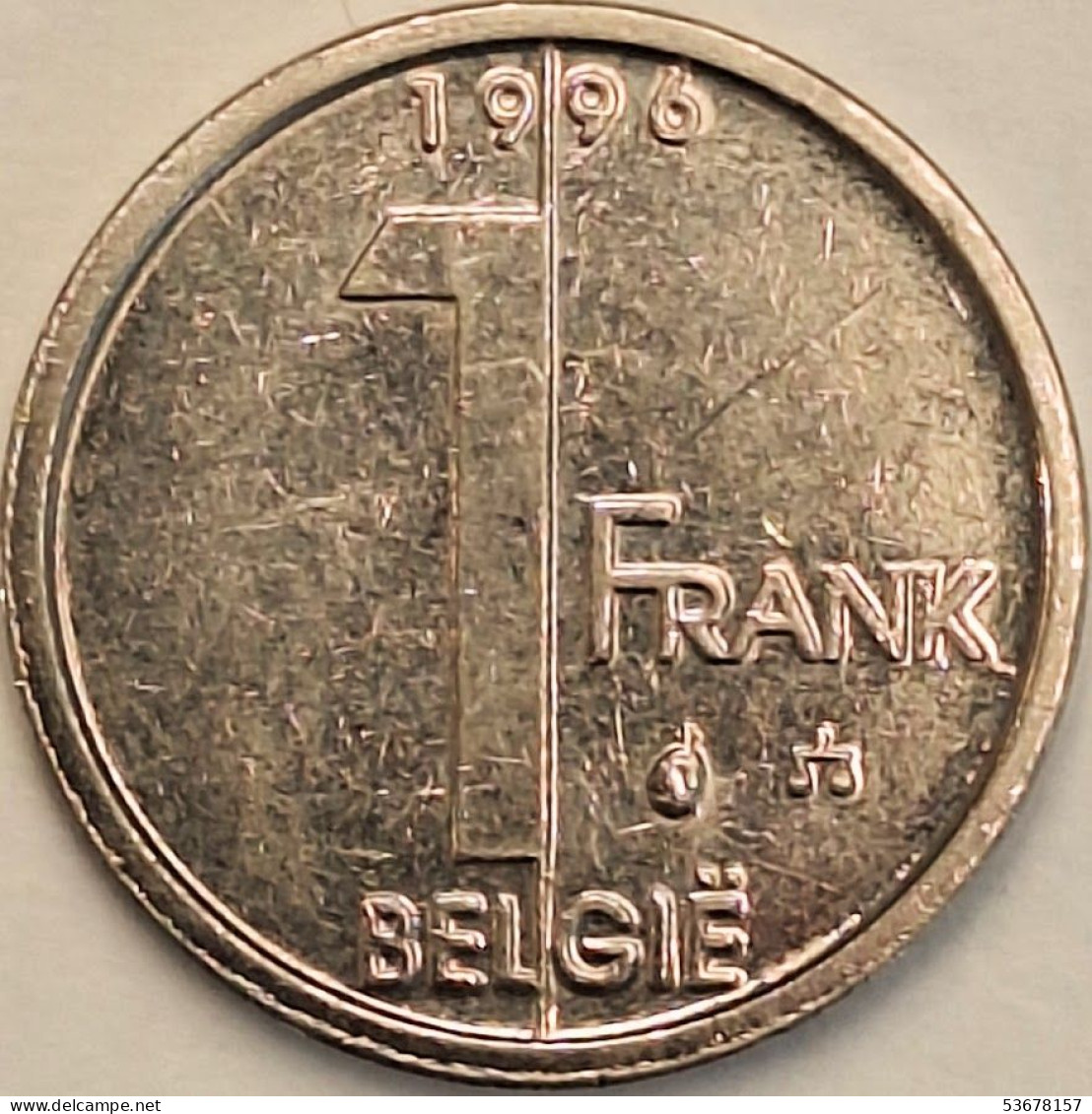 Belgium - Franc 1996, KM# 188 (#3151) - 1 Franc