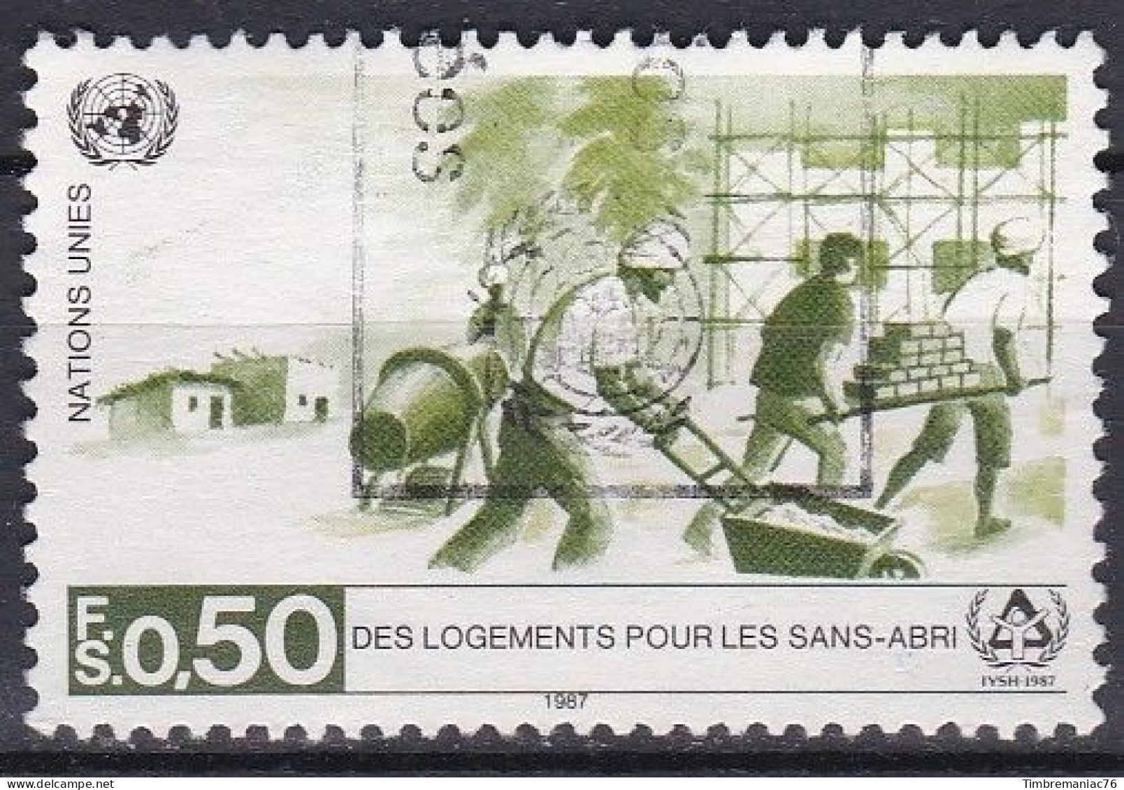 Nations Unies Genève 1987 YT 154 Oblitéré - Used Stamps