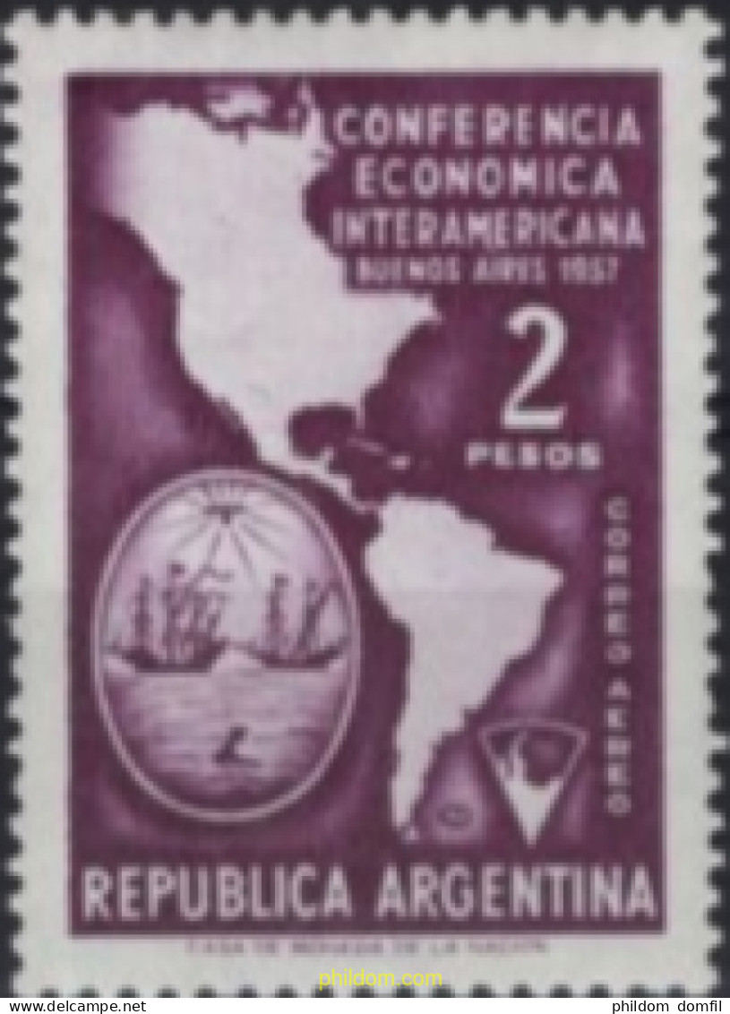 283430 MNH ARGENTINA 1957  - Nuevos