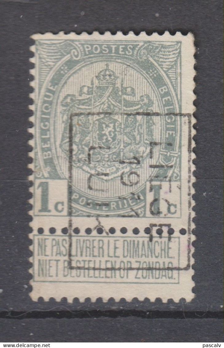 COB 1628B LIEGE 1911 - Roller Precancels 1910-19