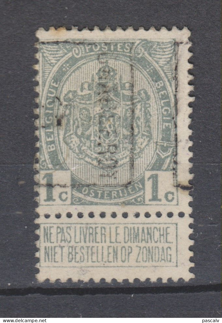 COB 1436B CHARLEROY 10 - Rolstempels 1910-19