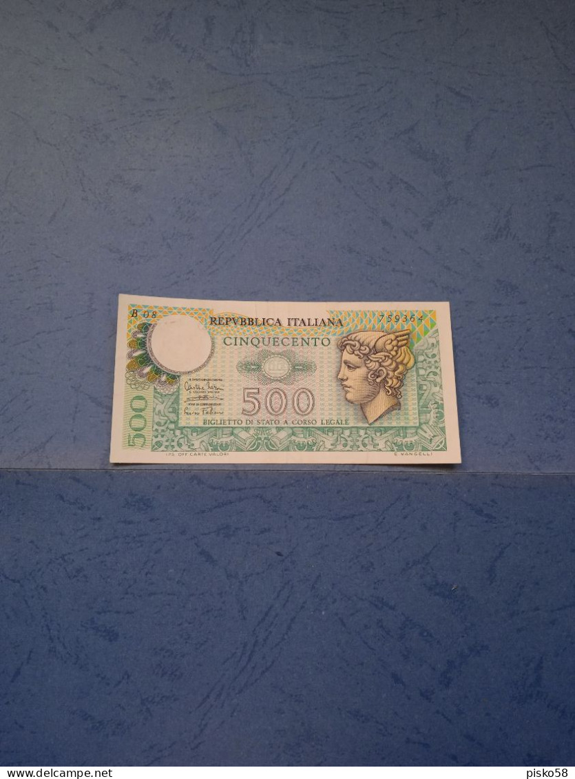 ITALIA-P94 500L 14.2.1974 - - 500 Liras