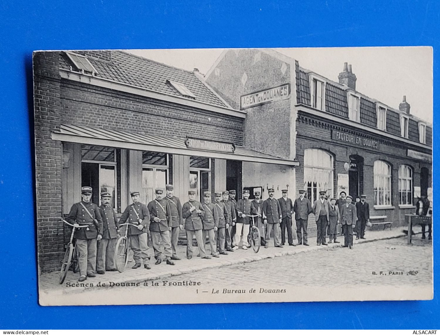 Scènes De Douane, à La Frontiere , Grenze ,le Bureau De Douane - Douane