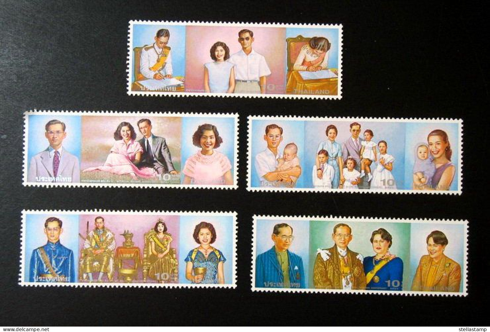 Thailand Stamp 2000 Royal Golden Wedding - Thailand