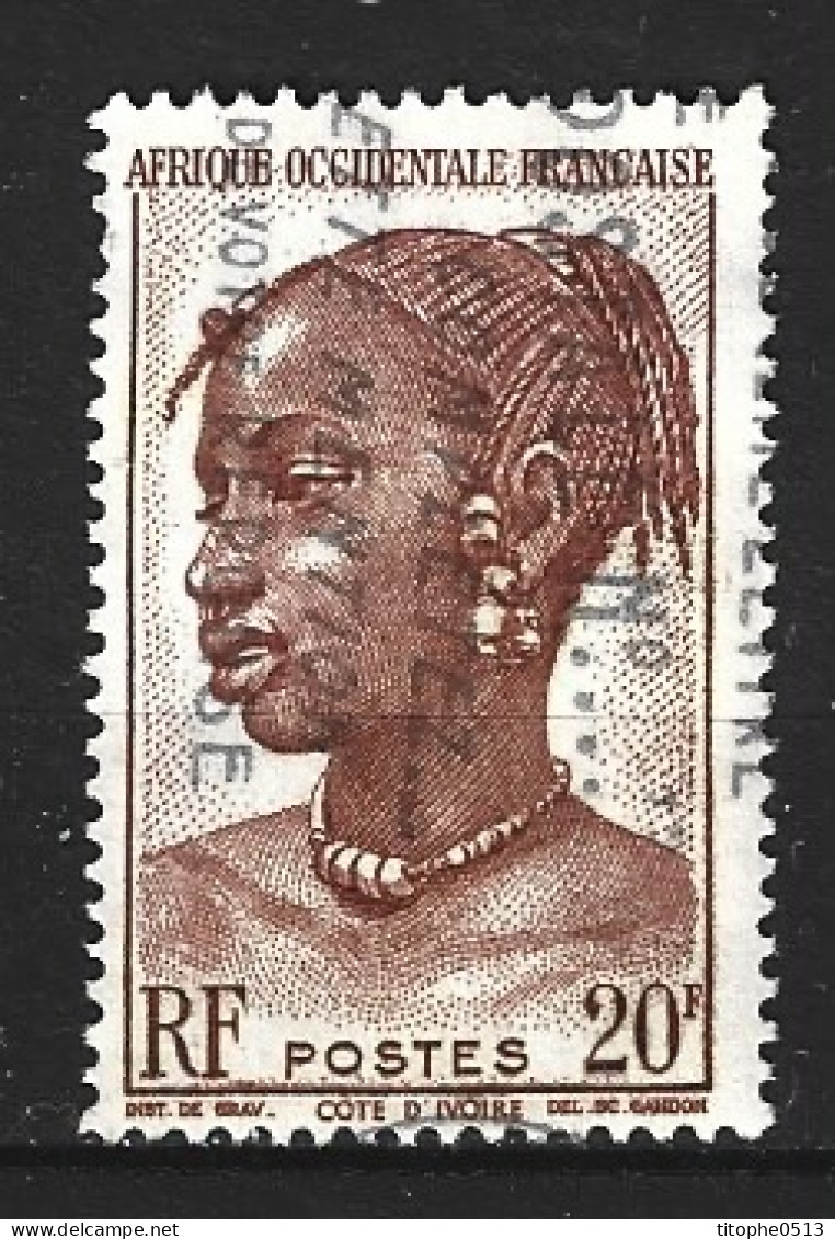 A.0.F.. N°41 Oblitéré De 1947. Jeune Fille Peuhl. - Used Stamps