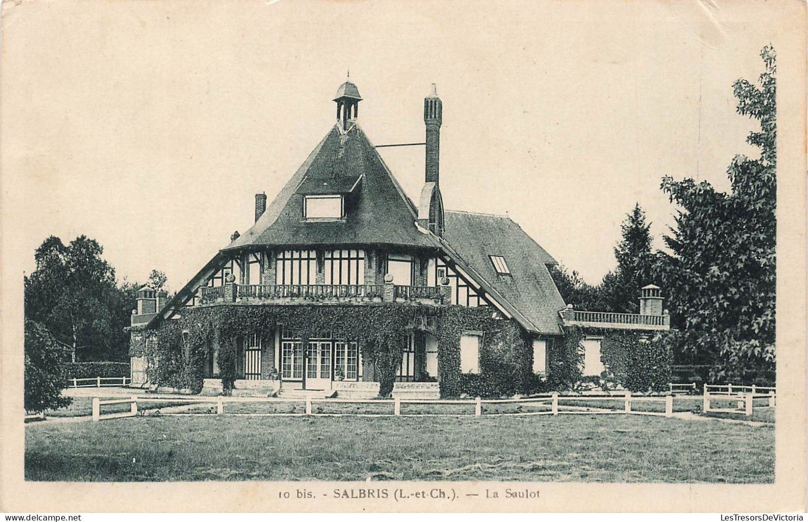 FRANCE - Salbris - Vue Sur La Saulot - Carte Postale Ancienne - Salbris