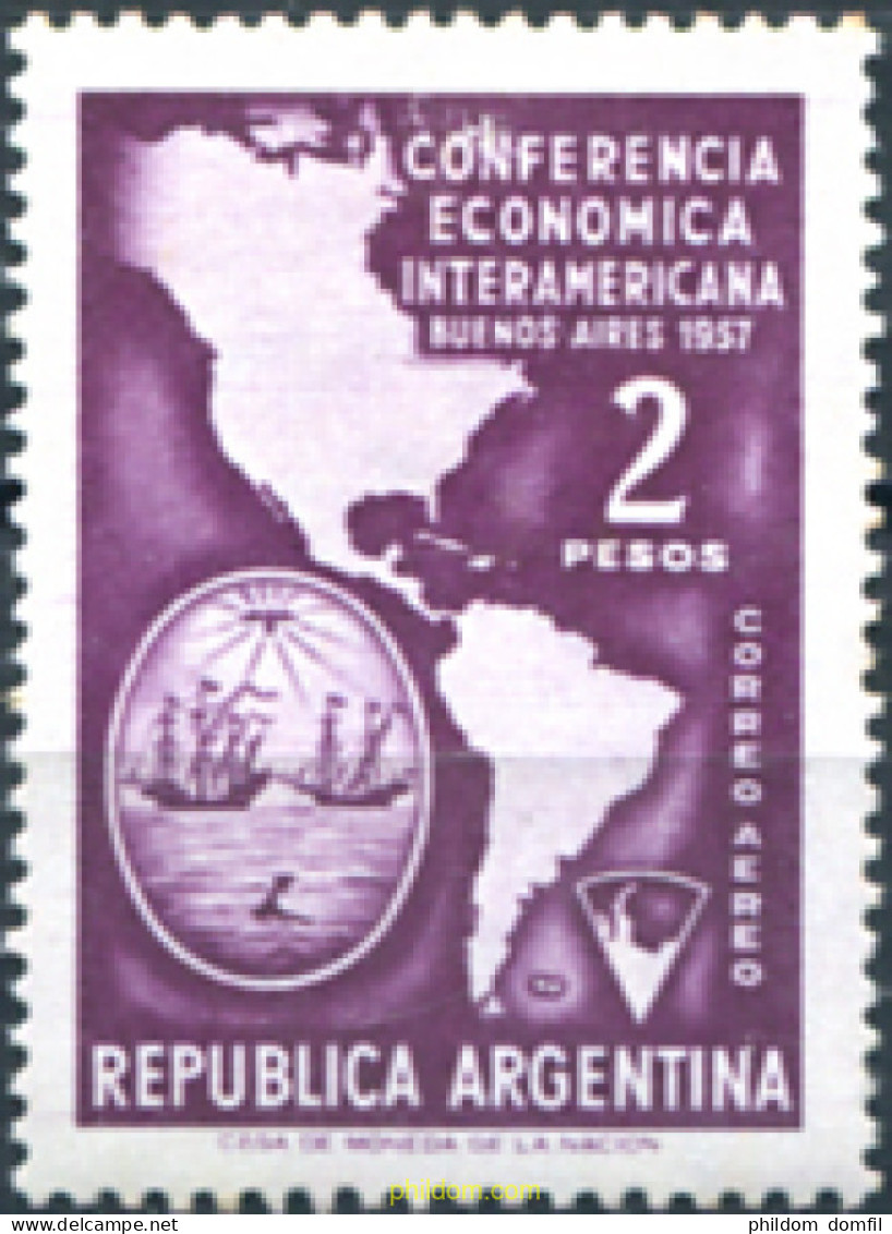 283431 MNH ARGENTINA 1957  - Neufs