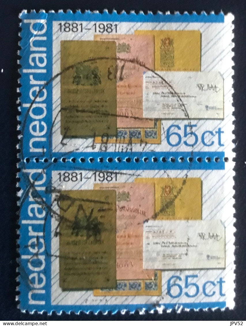 Nederland - C3/45 - 1981 - (°)used - Michel 1182 - 100j PTT Diensten - Gebraucht