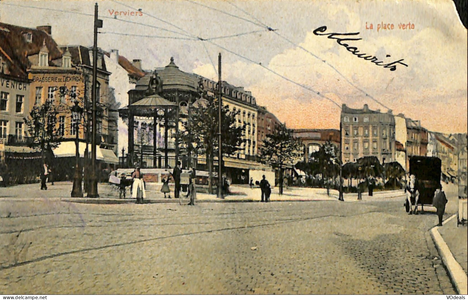 Belgique - Liège - Verviers - La Place Verte - Verviers