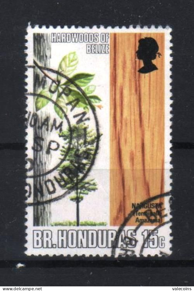HONDURAS BRITANNICO BRITISH HONDURAS - 1970 - Terminalia Amazonia - Used Stamp          MyRef:L - Honduras Britannico (...-1970)