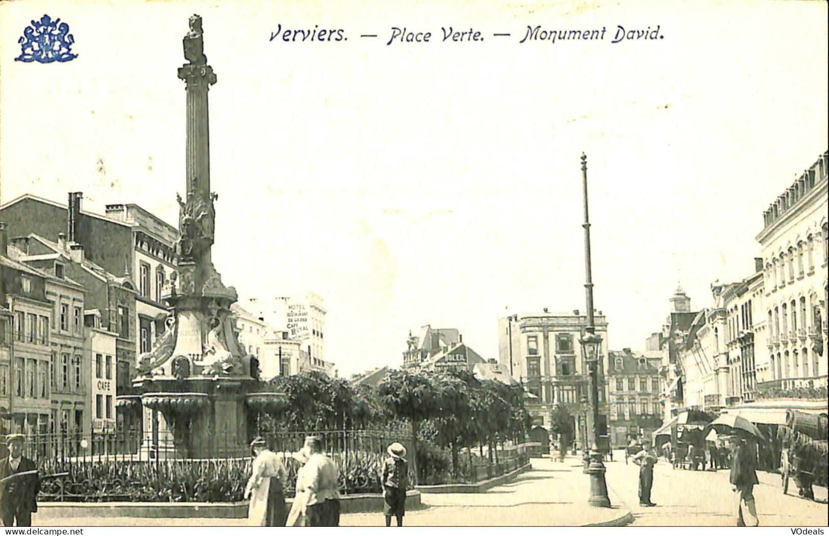 Belgique - Liège - Verviers - Place Verte - Monument David - Verviers