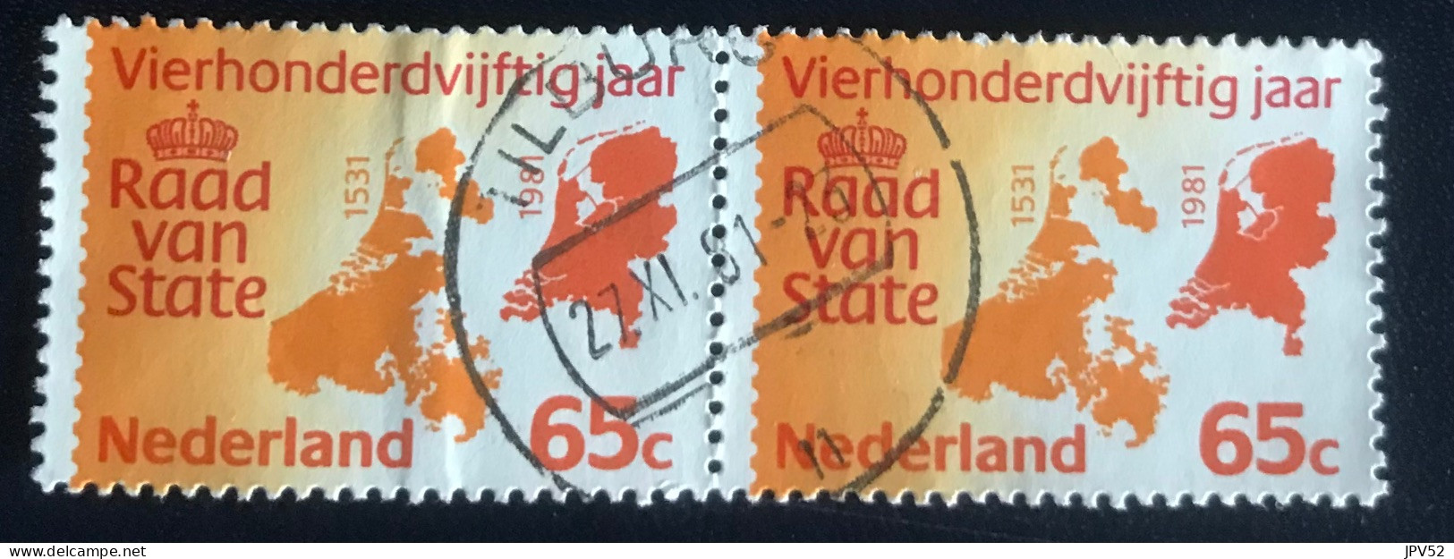 Nederland - C3/49 - 1981 - (°)used - Michel 1188 - 450j Raad Van State - Oblitérés